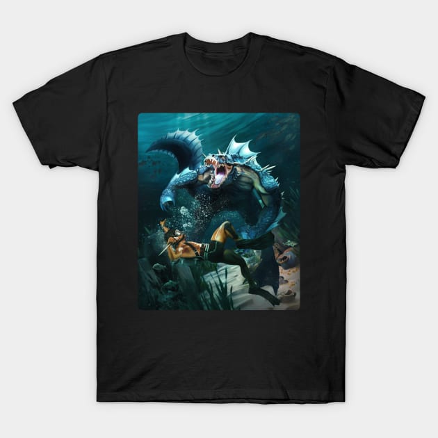 Nightmare Dive T-Shirt by Plasmafire Graphics